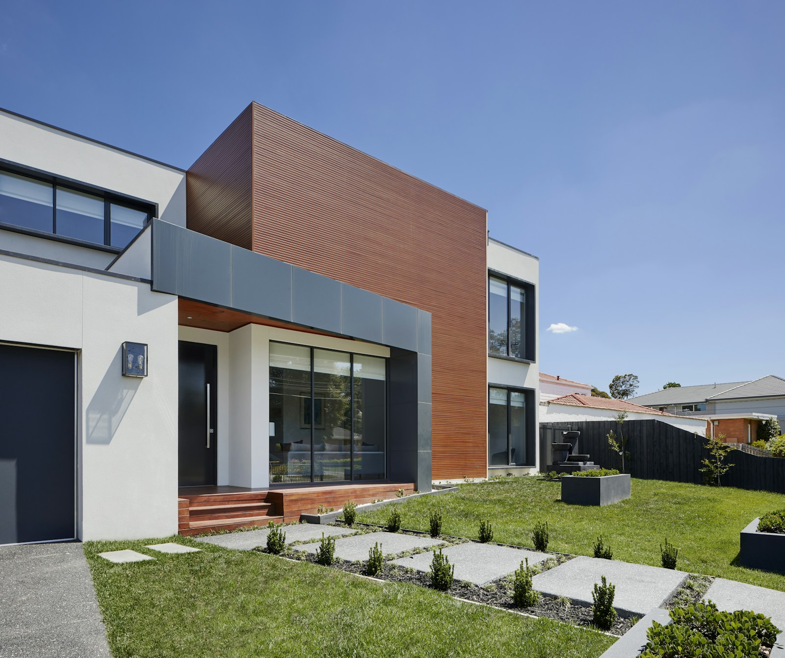 Modern residence exterior